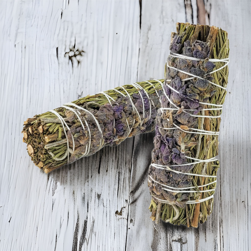 Lavender & Rosemary White Sage Bundle